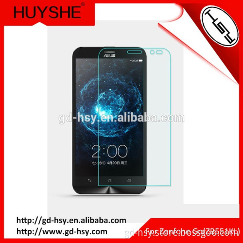 HUYSHE China Glass Gold Supplier Best Screen Guard for ASUS Zenfone Go ZB551KL Tempered Glass Screen Protector